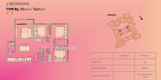Milla-B3-layout-840sf